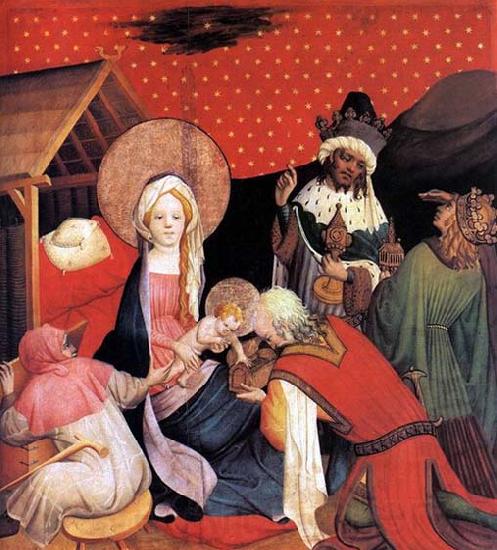 Master Francke Adoration of the Magi Norge oil painting art
